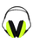 Bullhead Safety® High-Visibility Economy Adjustable Earmuffs (NRR 23dB)