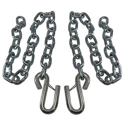 Carry-On Trailer 24-Inch Steel Safety Chains with Hooks for