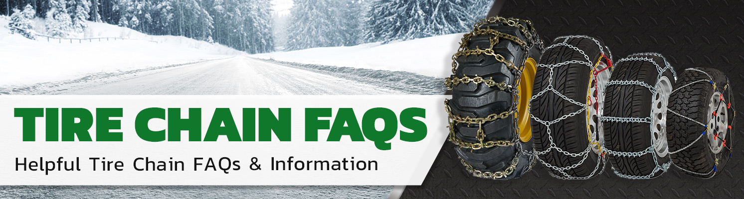 Helpful Tire Chain FAQs and Information