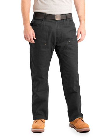 Berne Highland Double-Front Duck Pant (Black) - Harriscos