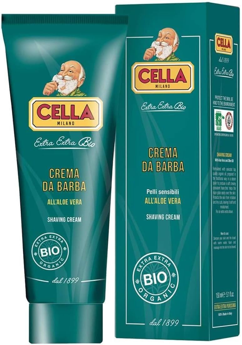Cella Bio Aloe Vera Shaving Cream