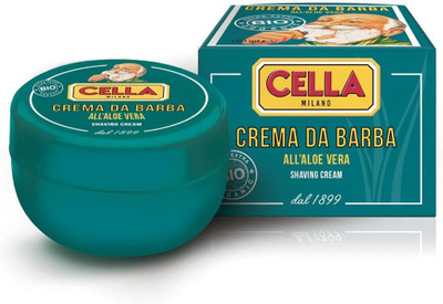 Cella Bio Crema da Barba all'Aloe Vera