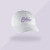 Better Together Signature Hat - White w Purple Cloud - Front