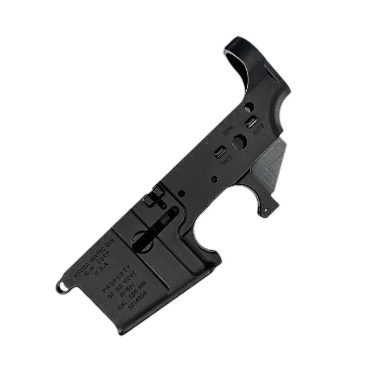 Retro A1 AR15 Lower Receiver - Limited Custom Garbage Cat Grey