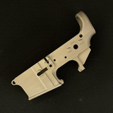 AR15 Lower Receiver - Bad Attitude Department - "LOW-KEY" - Clear Anodized - Text Selector Markings