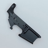 AR15 Lower Receiver Bad Attitude Department - "LOW-KEY" - Pictogram Selector Markings - Black