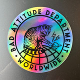 Bad Attitude Worldwide Sticker - Colt Style