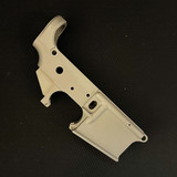 Full Custom Clear Anodize AR15 Lower by Bad Attitude Department