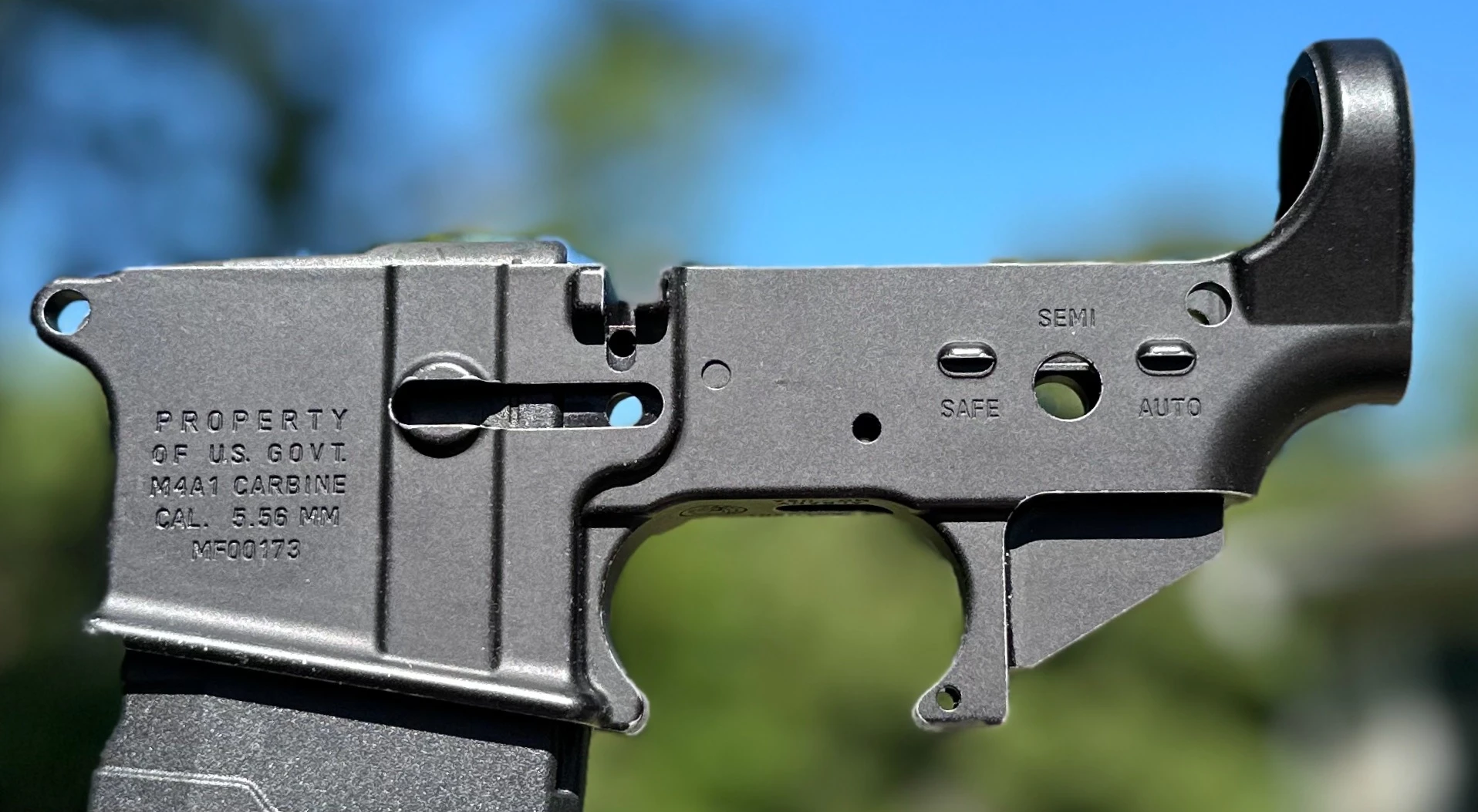 Bad Attitude Department Tribute Lower - Government Property M4A1 Clone