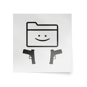 Print Shoot Repeat Logo Sticker from Bad Attitude Dept LLC
Visit badattitudedept.com to purchase