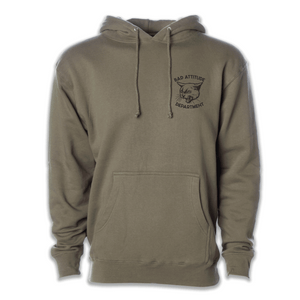 Minimalist Hissing Kitty Hoodie - Choose Your Color
from Bad Attitude Dept LLC
visit Badattitudedept.com to purchase