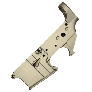 Low Key Clear Anodize AR15 Lower Receiver by Bad Attitude Department