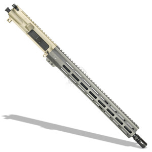 Print Shoot Repeat Complete Clear Anodize AR15 Upper Receiver - 5.56x45 - 16"