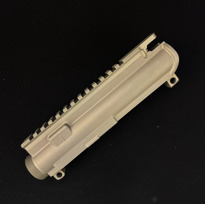 Print Shoot Repeat Stripped Clear Anodize AR15 Upper Receiver