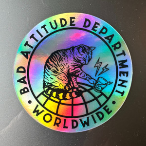 Bad Attitude Worldwide Sticker - Colt Style