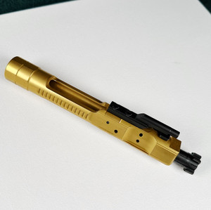 Fat Cat AR15 Bolt Carrier Group in Titanium Nitride by Bad Attitude Department