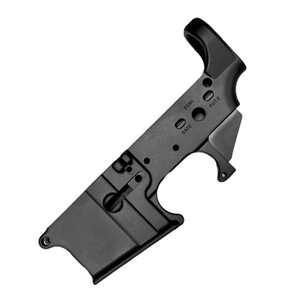 Bad Attitude Department Ambi AR15 Low Key Lower Receiver Text Right
