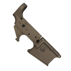 Bad Attitude Department MK-PSPSPS Mod1 Stripped AR15 Lower Receiver in Brown Anodize