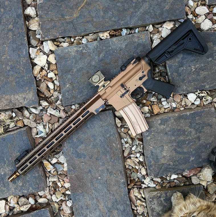 Special Edition Cat Eye Bronze Criterion AR15 Rifle by Bad Attitude Department