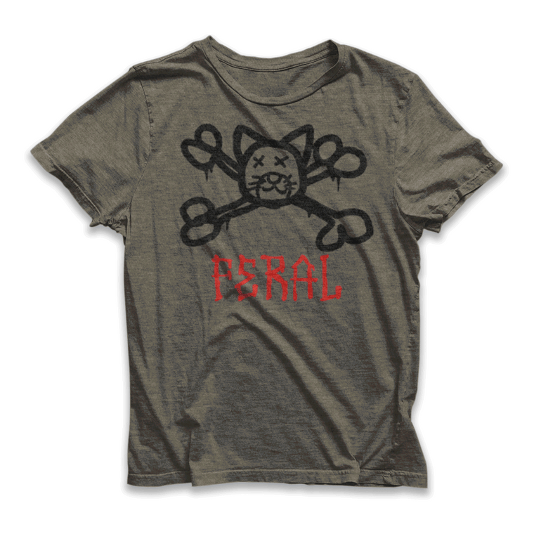 Feral T-Shirt by Bad Attitude Department