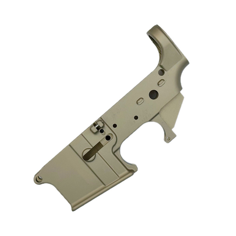 Clear Anodize AR15 Lower Receiver by Bad Attitude Department