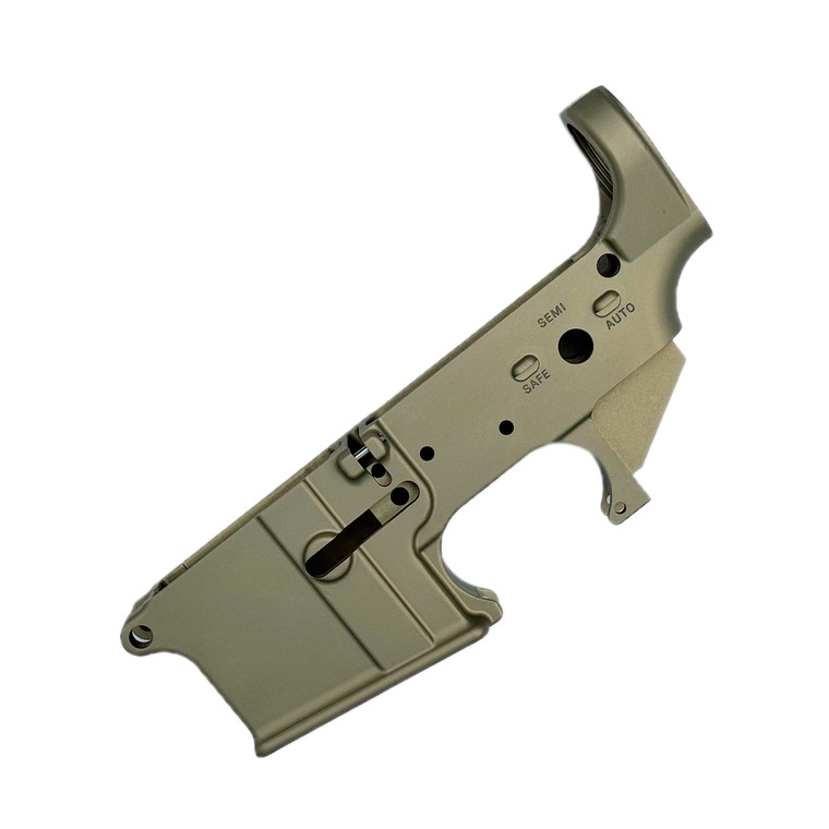 Clear Anodize AR15 Lower Receiver by Bad Attitude Department
