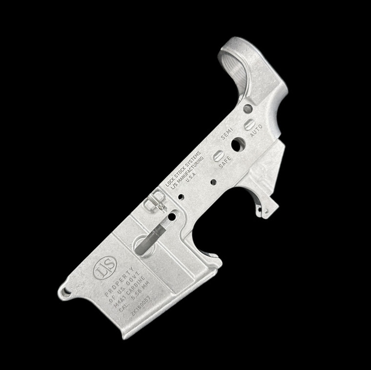 Battlefield 6 M4A1 Lock Stock Systems AR15 lower receiver by Bad Attitude Department