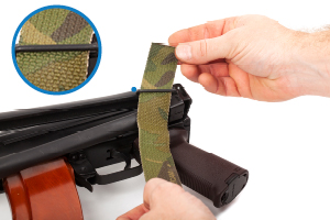 AKS-74 Sling attachment Loop Instructions for buttstock Step one