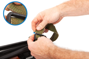 AKS-74 Sling attachment Loop Instructions for buttstock Step Two