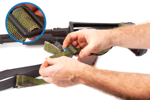 AKS-74 Sling attachment Loop Instructions for buttstock Step Three