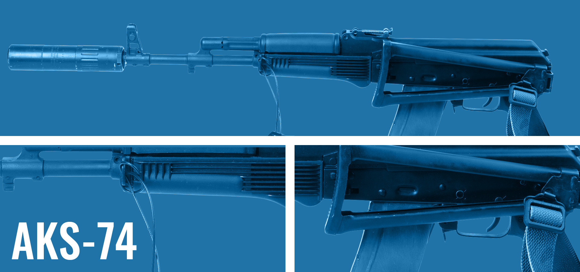 Bulgarian AKS-74 with AAC suppressor