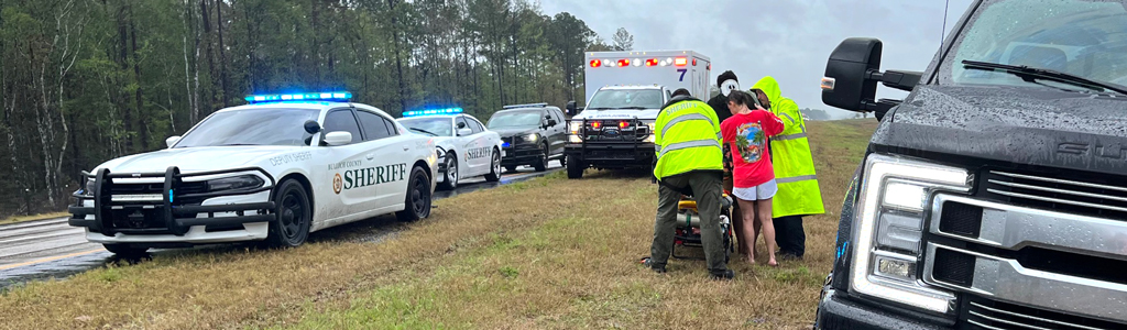 EMT Responds to car accident
