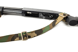 Attaching sling to mossberg 88 stock step two: threading