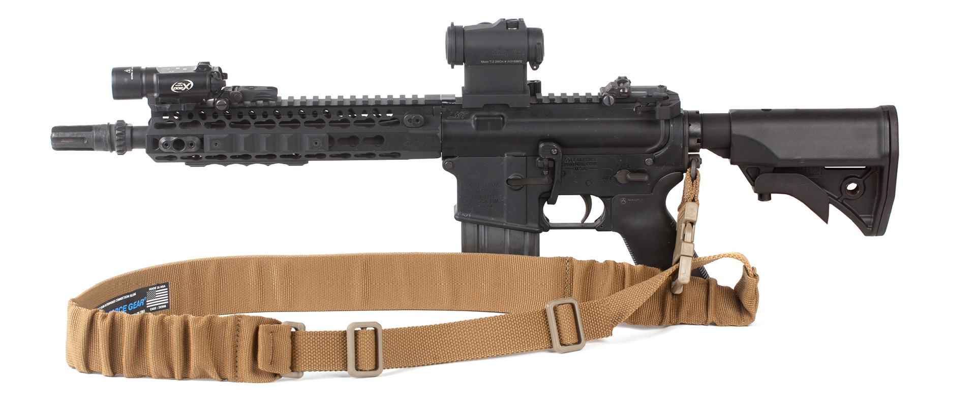 UDC Single Point Sling on COLT AR CARBINE