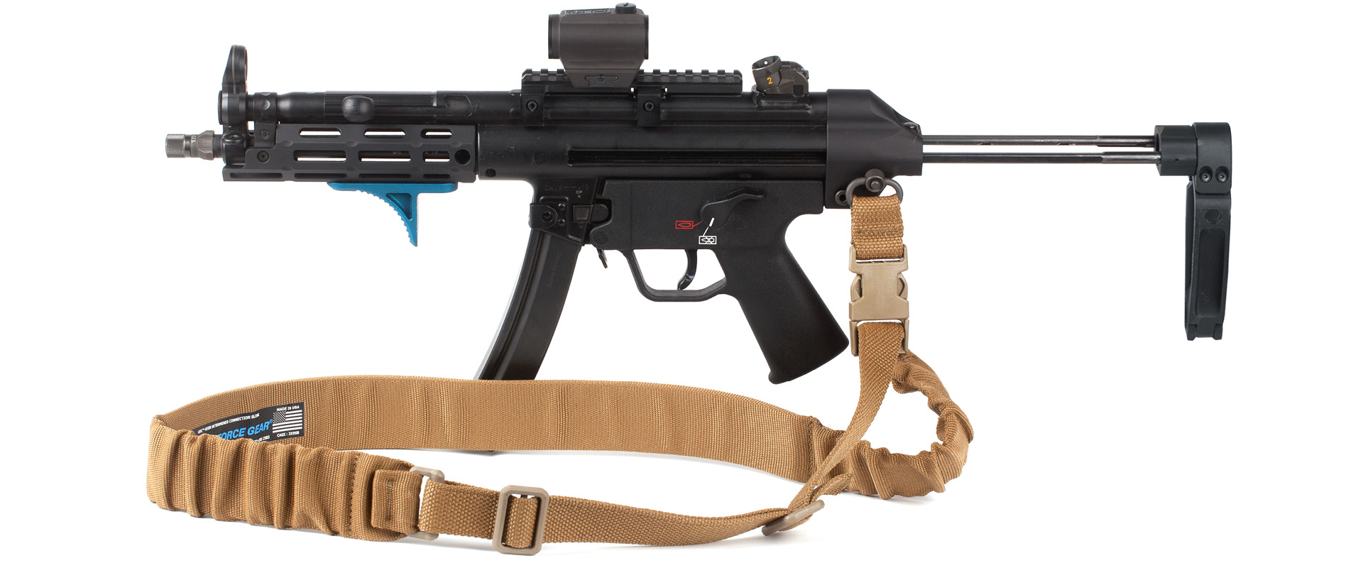 SMG MP5 with UDC Single Point Sling