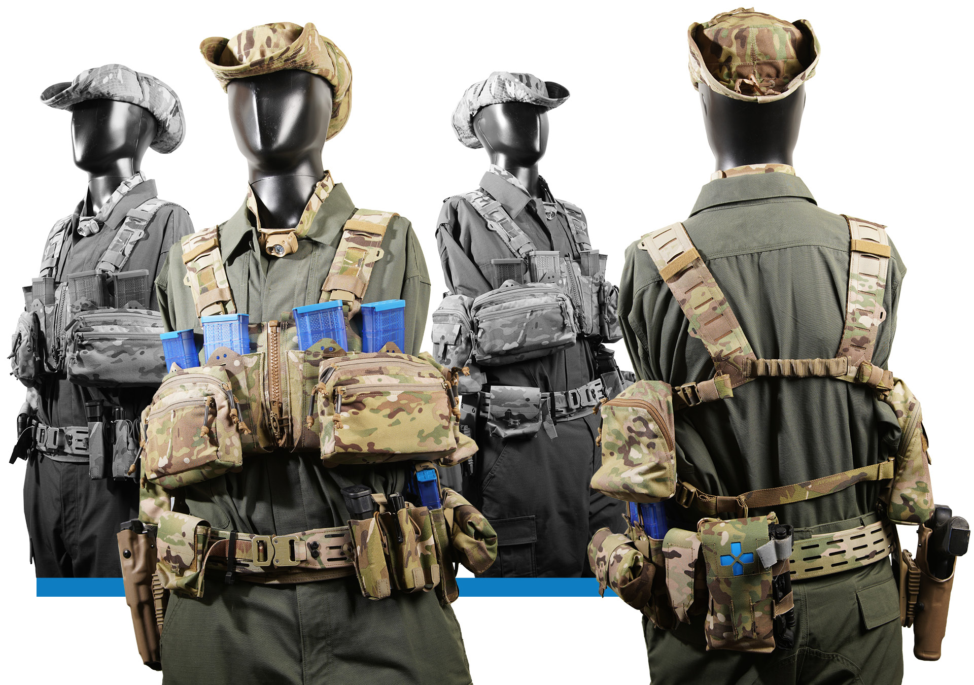 Light Recon Ops Chest Rig Setup to Battle Belt Setup