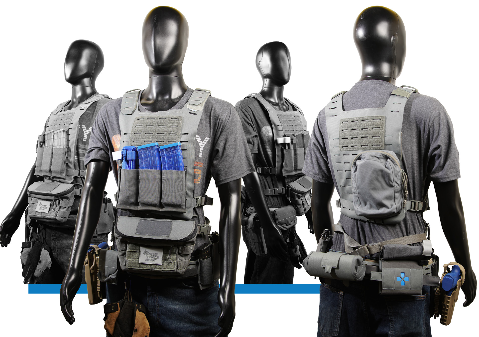 Low profile Ops Plate Carrier Setup to Battle Belt Setup