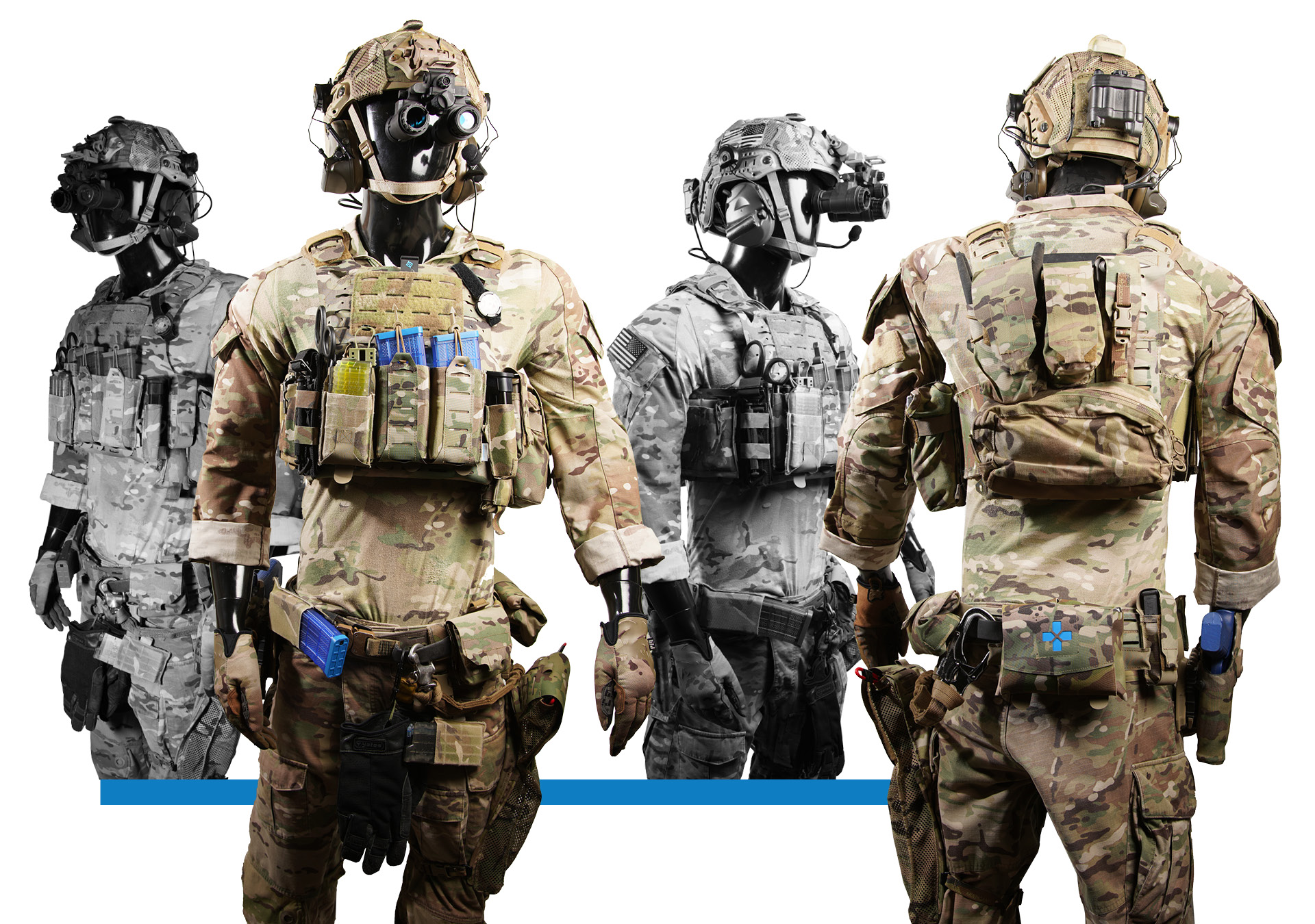 Modern Assaulter Plate Carrier Setup to Battle Belt Setup