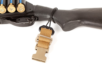 ULW & Strap Adapter Attachment to Rem 870 Short Barrel Shotgun Buttstock