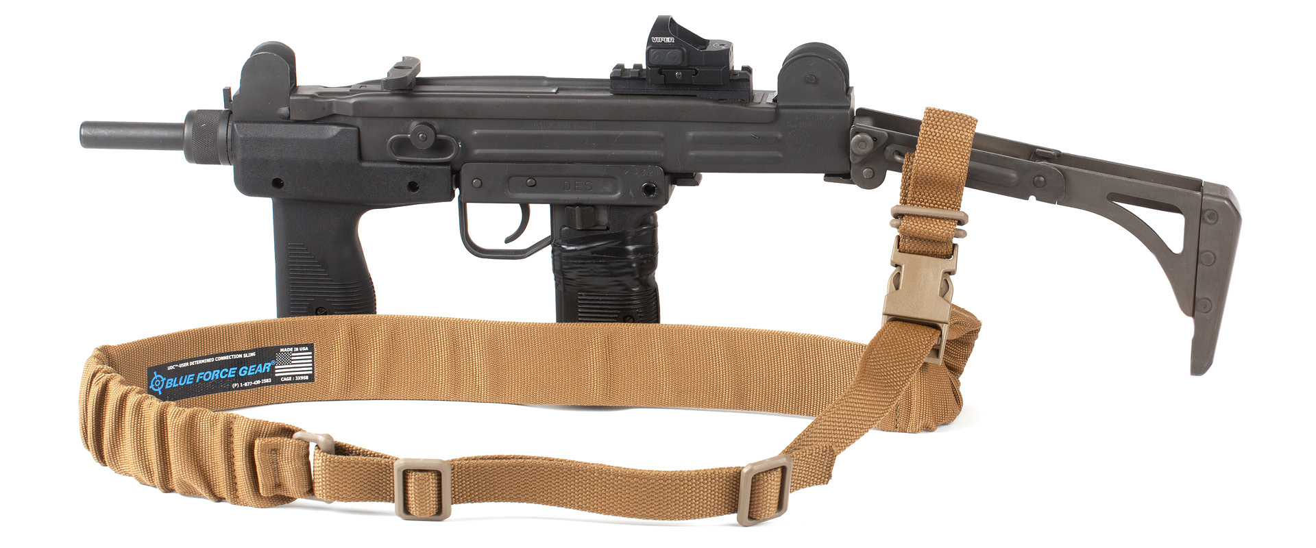 Vector Arms Uzi Pistol with UDC Single Point Sling
