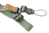 Ak Sling in green with universal wire loop