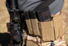 Double pistol range pouch