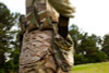 Belt Mounted Dump Pouch in use with mag pouch on persons belt