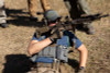 Triple M4 Pouch gray on chestrig