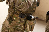 Multicam Double Pistol MOLLE Pouch with elastic