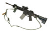 Foliage Green Vickers 221 Sling attached to Rifle