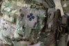 Black Med Cross on Trauma kit