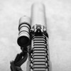 Arisaka Inline Scout Mount KeyMod installed on tactical rifle handguard setup