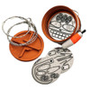 Exotac reelKIT stackable survival inserts for xREEL with fishing tools