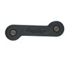 KeyBar Full Carbon Fiber Key Organizer with titanium pocket clip, compact EDC holder for up to 12 keys.